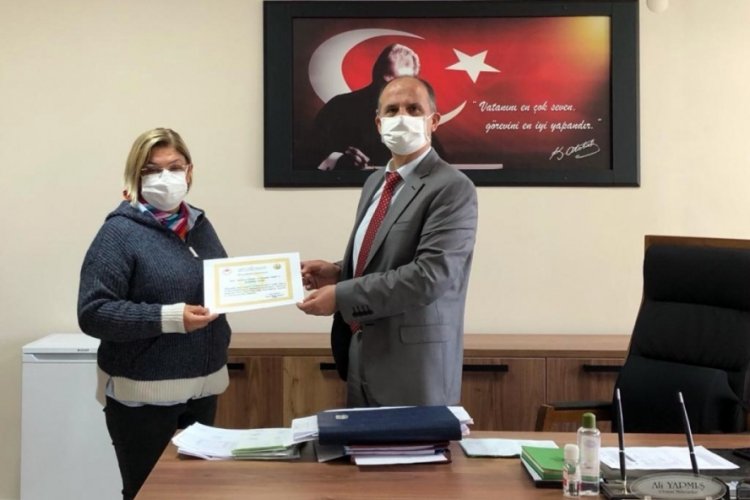 Bursa Mudanya'da mübadiller anısına fidan bağışı