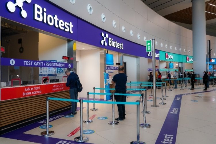 İstanbul Havalimanı'nda antikor testi uygulaması başlatıldı
