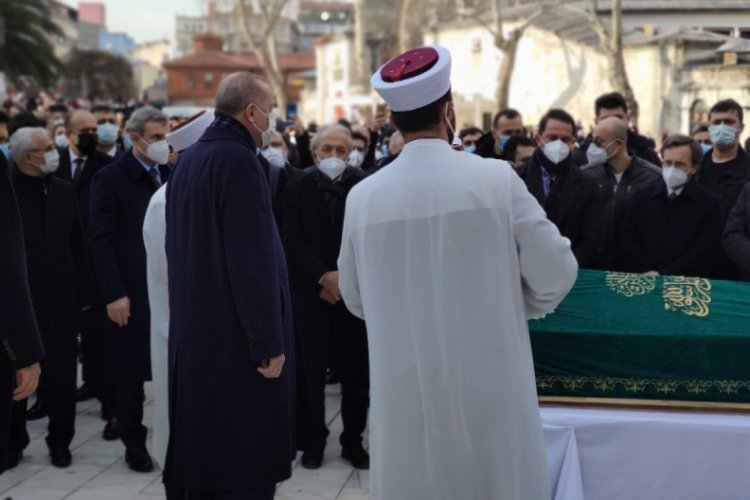 Cumhurbaşkanı Erdoğan Yavuz Bahadıroğlu'nun cenazesine katıldı