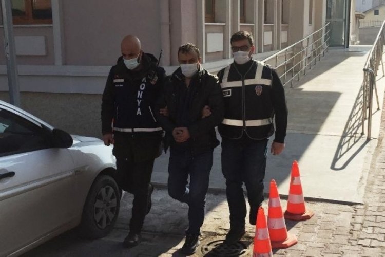Konya'daki çifte cinayetin zanlısı tutuklandı