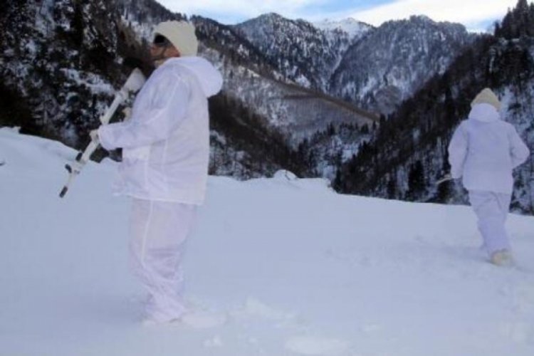 Karadeniz'de, PKK'nın kış üslenmesine yönelik operasyon