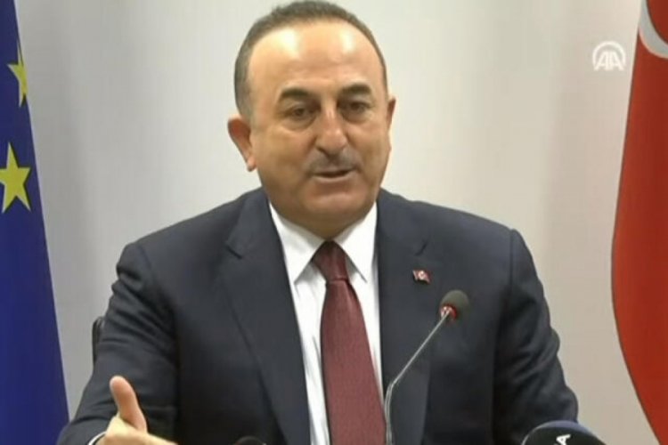 Dışişleri Bakanı Mevlüt Çavuşoğlu, Brüksel'deki temaslarını gazetelere değerlendirdi