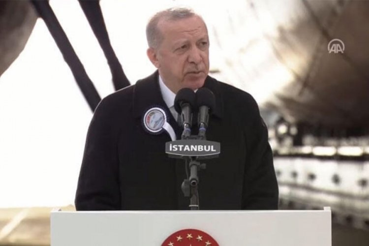 Cumhurbaşkanı Erdoğan: Savaş gemisi yapan 10 ülkeden biriyiz