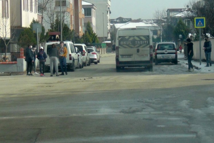 Bursa'da havalar ısındı, çocuklar sokağa koştu