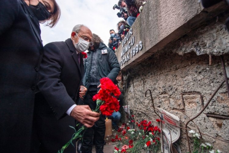 Kılıçdaroğlu, Uğur Mumcu'yu anma törenine katıldı