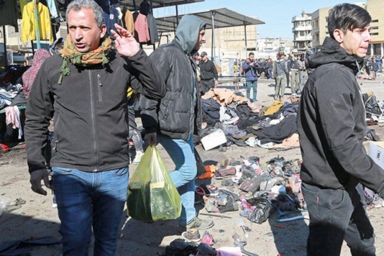 Bağdat'taki patlamada saldırıyı gerçekleştirenler Irak vatandaşıymış