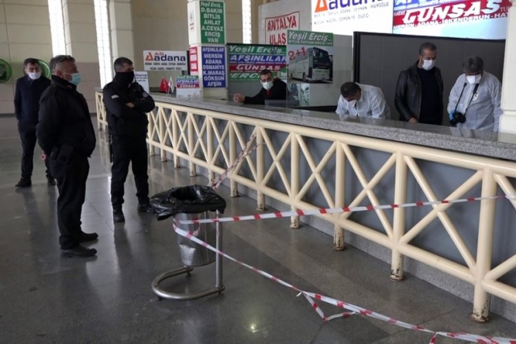 Antalya'da bir kişi terminalde ölü bulundu