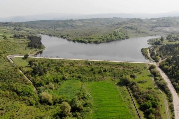 Bursa Yalıntaş Göleti'nde su seviyesi yükseldi, kapalı sistem geliyor