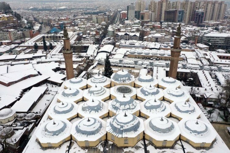 Bursa'da belgesellik kar manzaraları