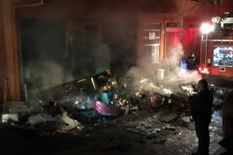 Giresun'da &ccedil;ıkan yangın korku dolu anlar yaşattı