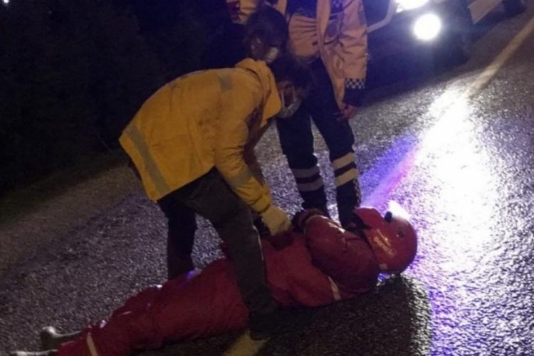 Muğla'da kar yağışı motorlu kuryelerin kabusu oldu