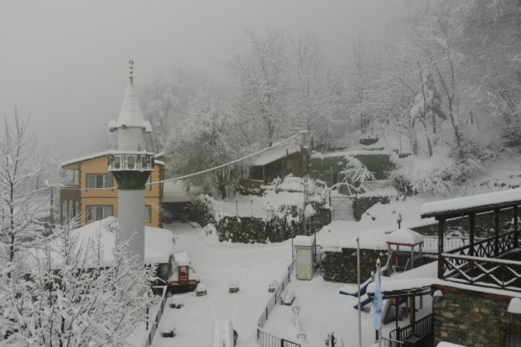 Bursa &Ccedil;alıkuşu'nun k&ouml;y&uuml; beyaza b&uuml;r&uuml;nd&uuml;