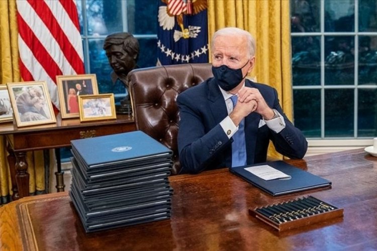 ABD Başkanı Biden Trump'ın Kud&uuml;s kararına dokunmadı
