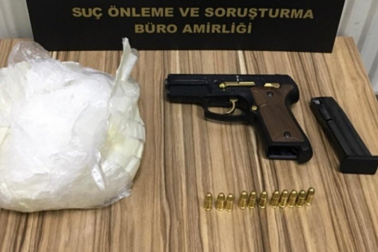 İstanbul'dan Bursa'ya taksiyle uyuşturucu getiren ş&uuml;pheli yakalandı