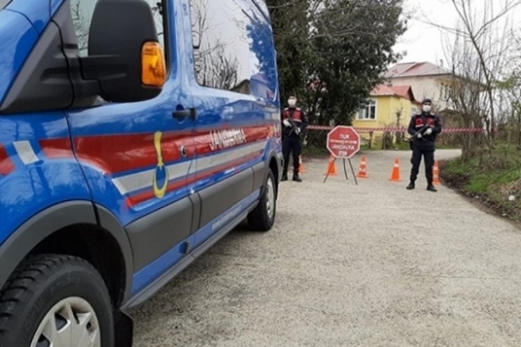 K&uuml;tahya'da bir k&ouml;y Kovid-19 nedeniyle karantinaya alındı