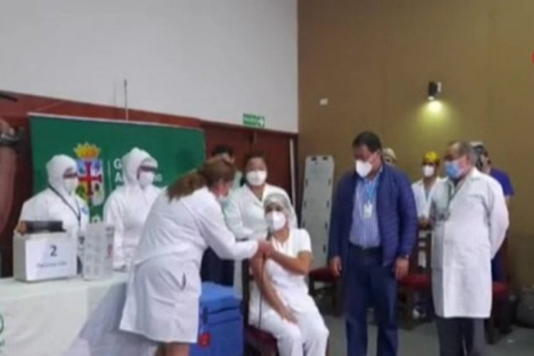 Bolivya'da aşılama başladı