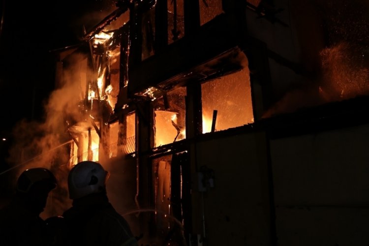 Bursa Osmangazi'de yangın