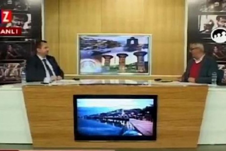 Deva Partisi Zonguldak il başkanı canlı yayında k&uuml;f&uuml;r etti
