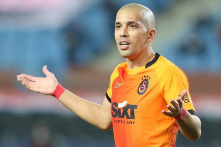 Galatasaray'da Fenerbah&ccedil;e derbisi &ouml;ncesi Sofiane Feghouli gelişmesi