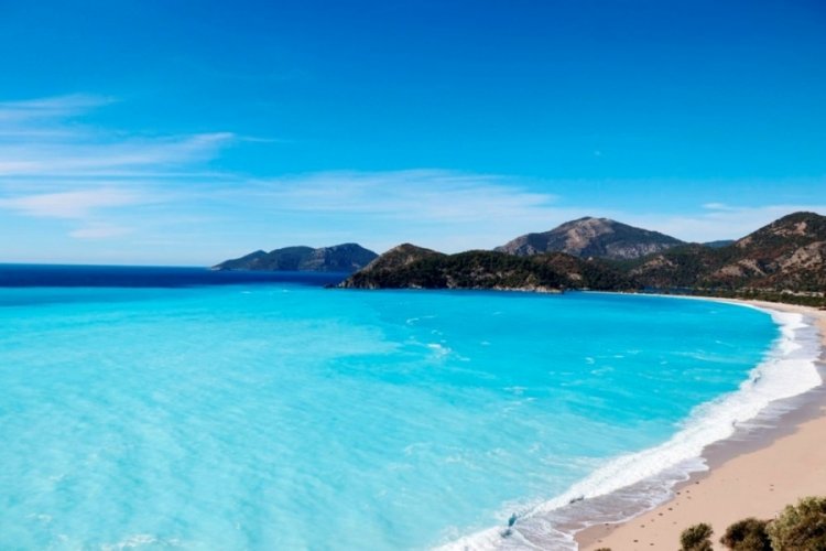 Fethiye'de denizin rengi değişti