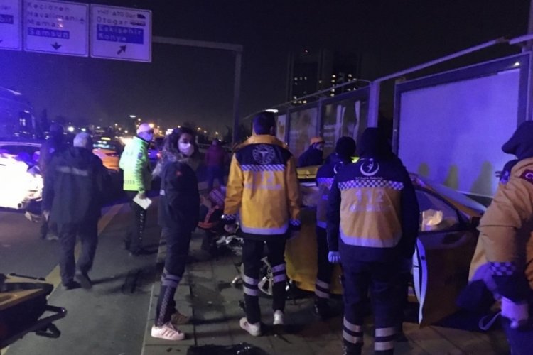 Ankara'da zincirleme kaza: 1 &ouml;l&uuml;