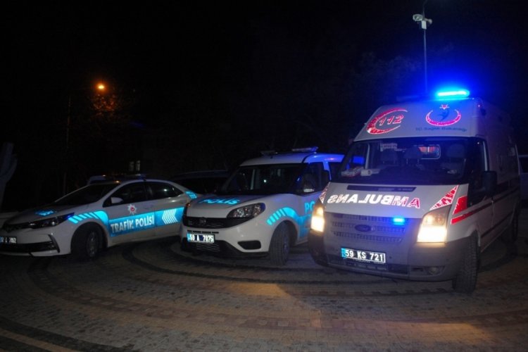 &Ouml;nce kendine zarar verdi sonra da 112'den yardım istedi