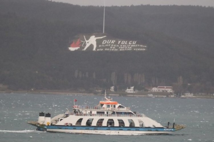 &Ccedil;anakkale'de ada seferlerine fırtına engeli