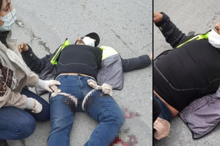 İki bacağından silahla vuruldu
