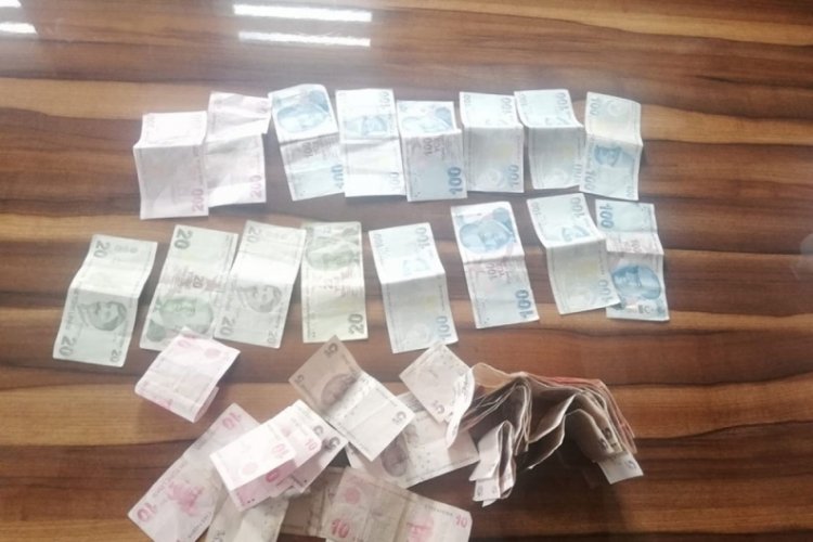 Dilencinin hasılatı ekipleri bile şaşırttı
