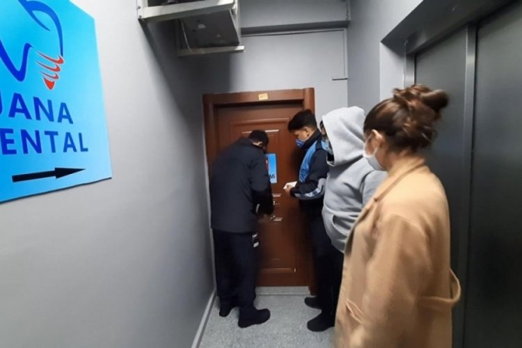 4 katlı ka&ccedil;ak hastane m&uuml;h&uuml;rlendi