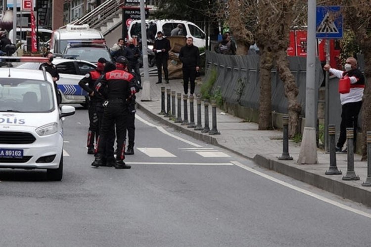 Korsan taksici kendini yakmak istedi