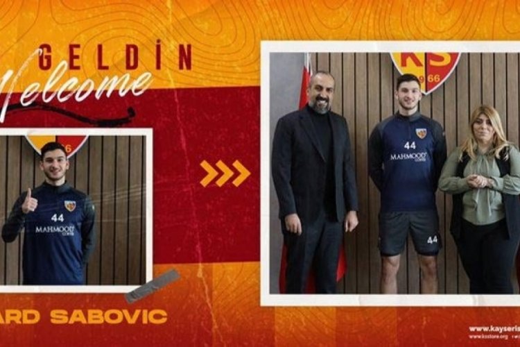 Kayserispor'da &ccedil;ifte imza