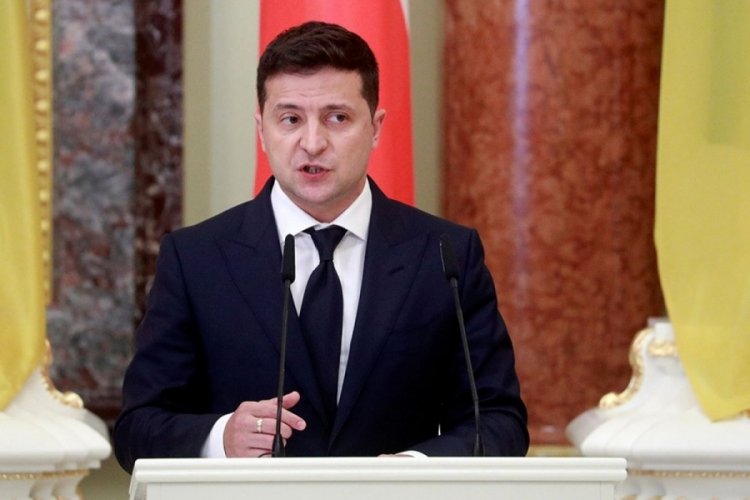Zelenskiy: Aşı alabilmek i&ccedil;in araya başka &uuml;lkeleri soktuk