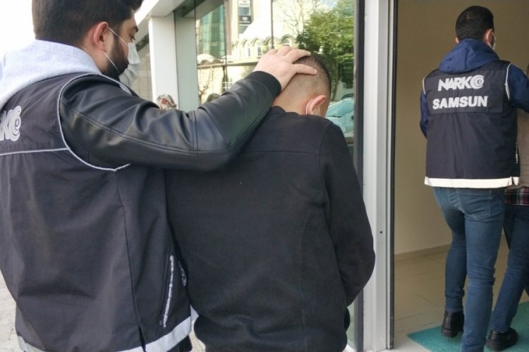 Samsun'da uyuşturucu ticaretinden 4 kişi tutuklandı