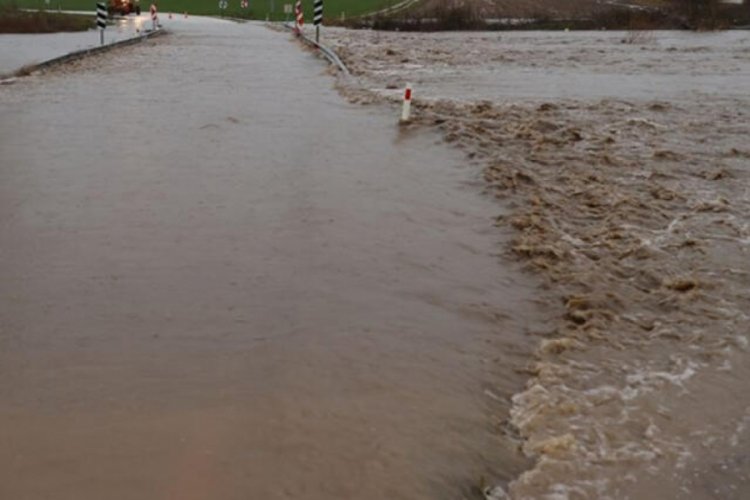 Ergene Nehri i&ccedil;in sarı alarm verildi