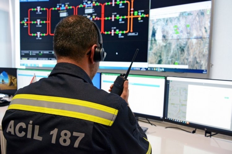 Bursa'da 2020 yılında 24 bin 366 doğal gaz ihbarı geldi