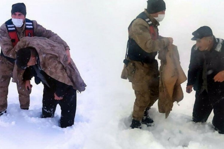 Donma tehlikesi yaşayan adam hastaneye kaldırıldı
