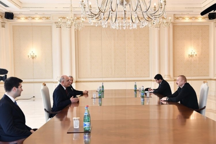 İlham Aliyev, MHP heyetini kabul etti