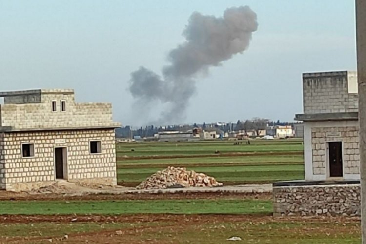 El Bab'da EYP patladı: 3 yaralı