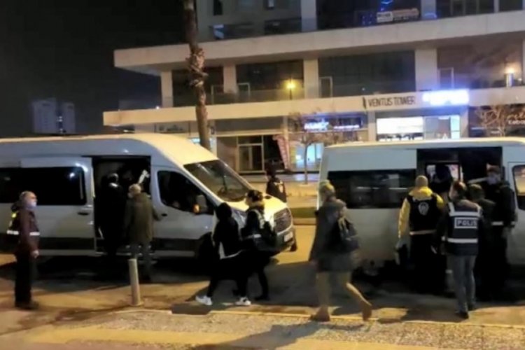 Fuhuş operasyonunda apart yetkilisi ve 8 kişiye 17 bin lira ceza kesildi