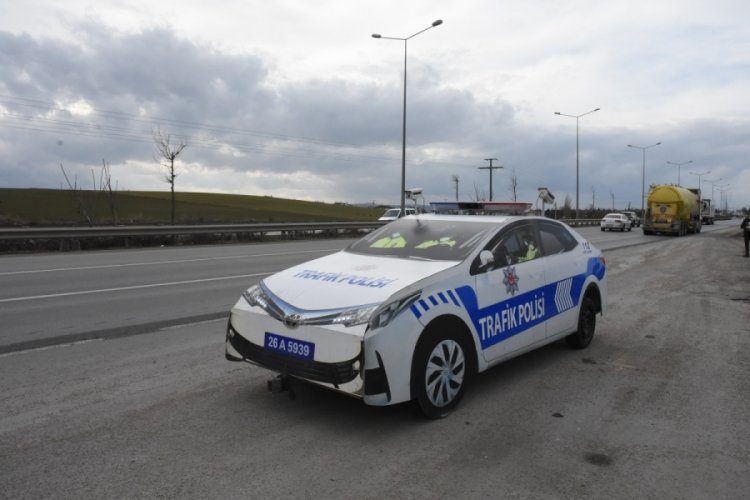Maket polis aracı 3 boyutlu hale getirildi