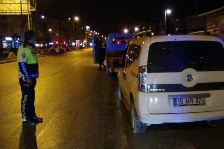 Bursa'da polisten sıkı denetim
