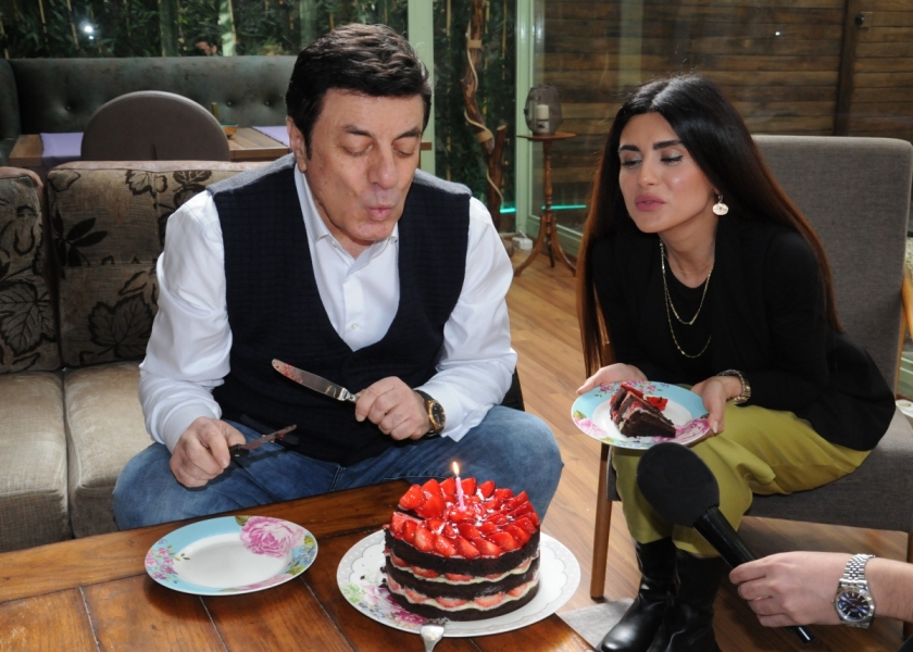 Coşkun Sabah'ın keyfi yerinde