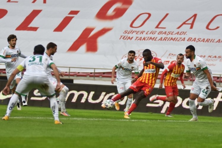 Hes Kablo Kayserispor - Aytemiz Alanyaspor: 1-1