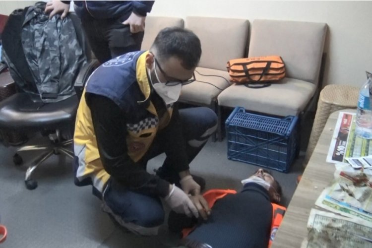 Fenalaşan iş&ccedil;i i&ccedil;in ekipler seferber oldu