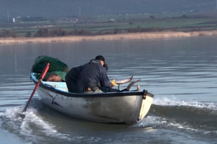 Bursa'da, ka&ccedil;ak balık avlayan iki kişiye para cezası kesildi