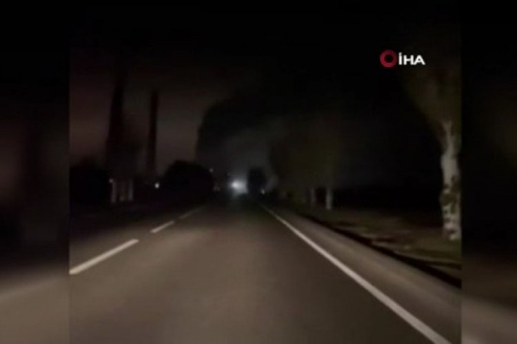 Ukrayna'da termik santralde patlama