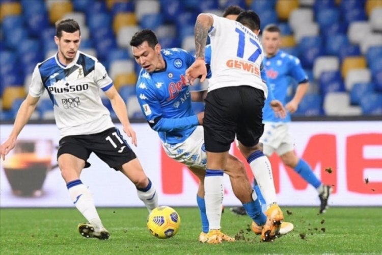 İtalya Kupası yarı final ilk ma&ccedil;ında Napoli ve Atalanta berabere kaldı