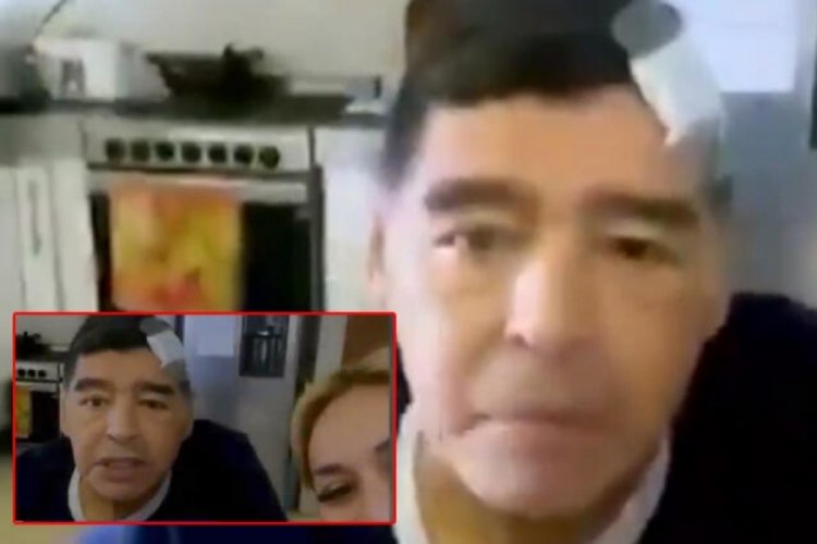 Maradona'nın &ouml;lmeden &ouml;nceki son g&ouml;r&uuml;nt&uuml;leri ortaya &ccedil;ıktı