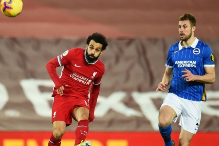 Liverpool sahasında Brighton and Hove Albion'a yenildi